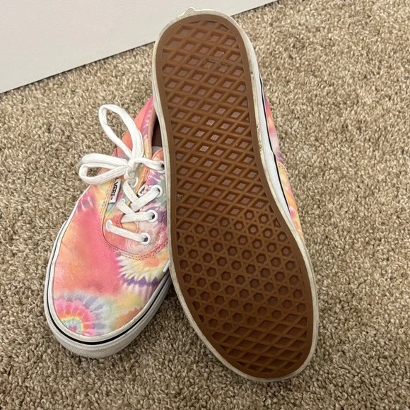 Vans Women's Multicolor Tie-Dye Sneakers - Picture 2 of 2